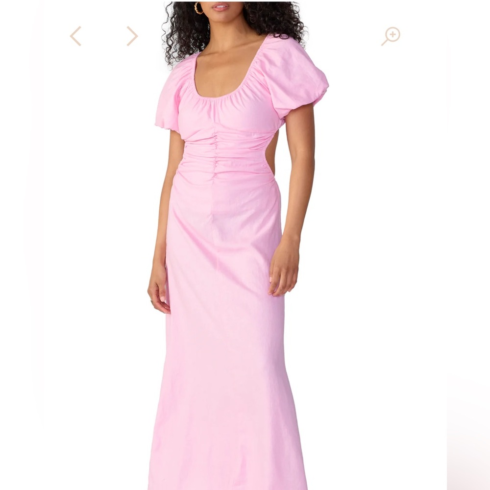 Sanctuary Pink Midi Dress